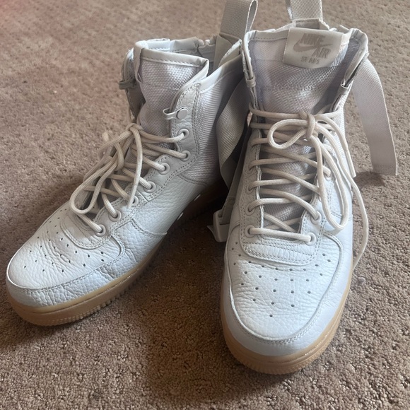 NIKE Air Force SF AF1 mid Vast Gray - Picture 5 of 7